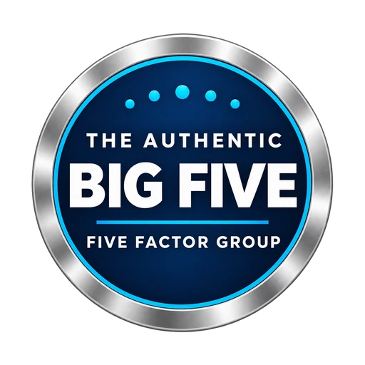 Selo The Authentic Big Five — Five Factor Group
